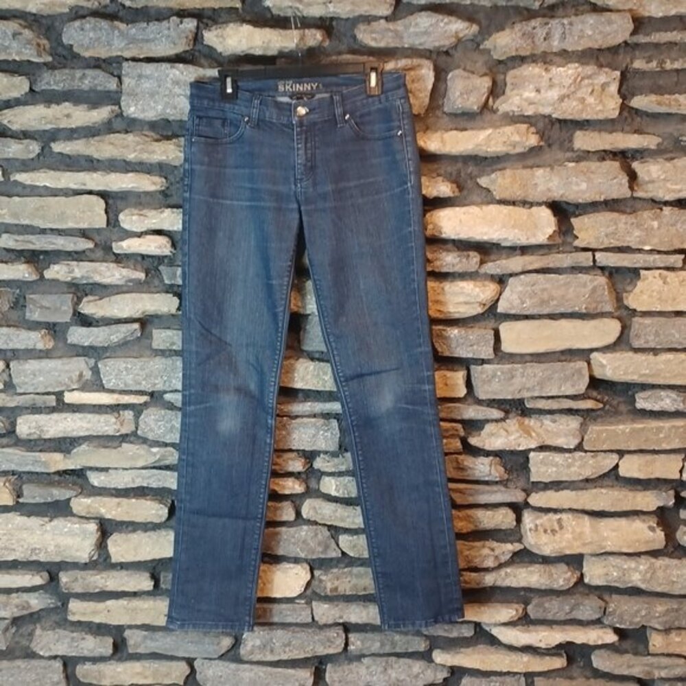 New York & Company low rise skinny leg jeans sz 4